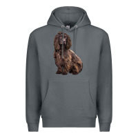 Rock Boykin Spaniel Dog Premium Hoodie - LillyAllenDesigns