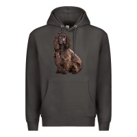 Smoke Boykin Spaniel Dog Premium Hoodie - LillyAllenDesigns