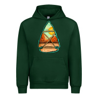 Forest Green western desert arrowhead Urban Hoodie - Jasminsmagicworld
