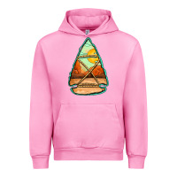 Fuchsia Pink western desert arrowhead Urban Hoodie - Jasminsmagicworld