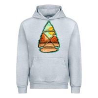 Heather Grey western desert arrowhead Urban Hoodie - Jasminsmagicworld