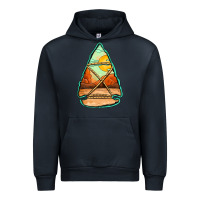 Navy western desert arrowhead Urban Hoodie - Jasminsmagicworld