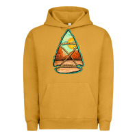 Pigment Peanut Butter western desert arrowhead Urban Hoodie - Jasminsmagicworld