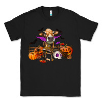 Black Heifer Cow Halloween Classic Tee - RanaPortraitStore