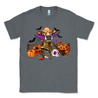 Charcoal Heather Heifer Cow Halloween Classic Tee - RanaPortraitStore