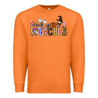Carrot Drink Up Witches Premium Sweatshirt - CowhideDigitalArt