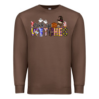 Chestnut Drink Up Witches Premium Sweatshirt - CowhideDigitalArt