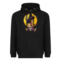 Black Be Witchy Black Witch Heavyweight Hoodie - texasbilliewilder