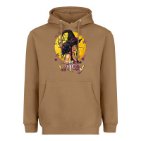 Toasted Coconut Be Witchy Black Witch Heavyweight Hoodie - texasbilliewilder