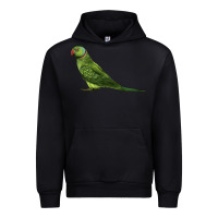 Foreset Green Ring Necked Parakeet Urban Hoodie - LillyAllenDesigns