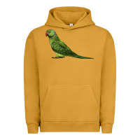 Pigment Peanut Butter Ring Necked Parakeet Urban Hoodie - LillyAllenDesigns