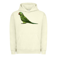 Pigment Pistachio Ring Necked Parakeet Urban Hoodie - LillyAllenDesigns