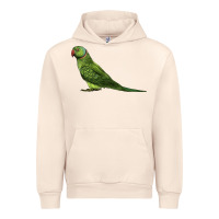 Sandshell Ring Necked Parakeet Urban Hoodie - LillyAllenDesigns