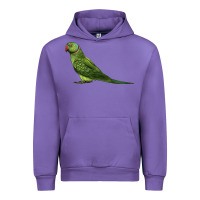 Tulip Ring Necked Parakeet Urban Hoodie - LillyAllenDesigns