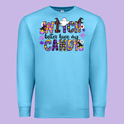 Witch Better Have My Candy Premium Sweatshirt Designed By Cowhidedigitalart