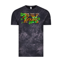 Cloud Black st patricks day texas Vintage Tee - Artiststas
