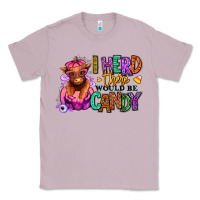 Lilac I herd there would be candy Heifer Classic Tee - RanaPortraitStore