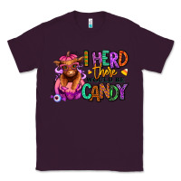 Plum I herd there would be candy Heifer Classic Tee - RanaPortraitStore