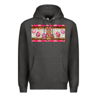Pink Camouflage Egg Hunter Bunny   License Plate Premium Hoodie | Teevron