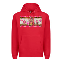 Red pink camouflage egg hunter bunny   license plate Premium Hoodie - BarkalooDesign