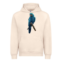 Sandshell Hyacinth Macaw Urban Hoodie - LillyAllenDesigns