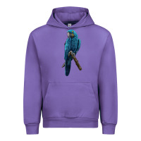 Tulip Hyacinth Macaw Urban Hoodie - LillyAllenDesigns