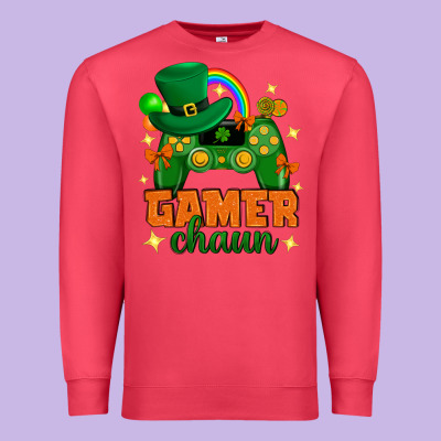 Gamer Chaun St.patricks Day Premium Sweatshirt Designed By Neo Western
