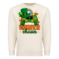 Sandshell Gamer chaun st.patricks day Premium Sweatshirt - Neo Western