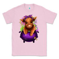 Bubblegum Pink Halloween Heifer Classic Tee - RanaPortraitStore