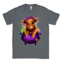 Charcoal Heather Halloween Heifer Classic Tee - RanaPortraitStore