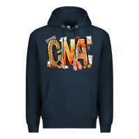 Navy cna certified nursing assistant nurse Premium Hoodie - NancyCooperArtShop