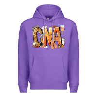 Purple cna certified nursing assistant nurse Premium Hoodie - NancyCooperArtShop