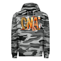 Slate Camo cna certified nursing assistant nurse Premium Hoodie - NancyCooperArtShop
