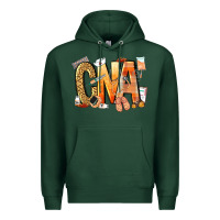 Sports Green cna certified nursing assistant nurse Premium Hoodie - NancyCooperArtShop