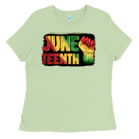 Matcha juneteenth Ladies Tee - BarkalooDesign