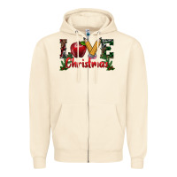 Sandshell Western Christmas Love Zipper Hoodie - RanaPortraitStore
