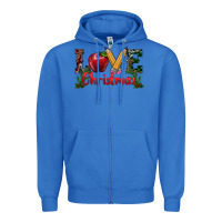 True Royal Western Christmas Love Zipper Hoodie - RanaPortraitStore