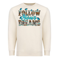 Sandshell follow your dreams Premium Sweatshirt - HRA Design Shop