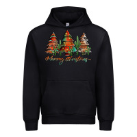 Black western christmas trees merry christmas Urban Hoodie - Jasminsmagicworld