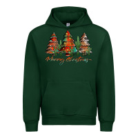 Forest Green western christmas trees merry christmas Urban Hoodie - Jasminsmagicworld