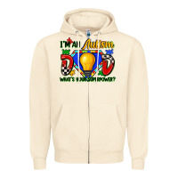 Sandshell im an autism dad whats your superpower Zipper Hoodie - Zillion Design Studio