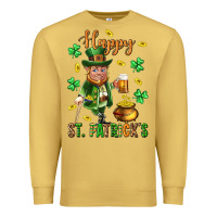 Antique Gold Happy st. patricks day Premium Sweatshirt - Neo Western