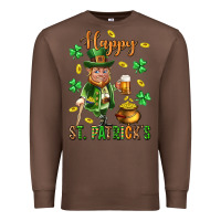 Chestnut Happy st. patricks day Premium Sweatshirt - Neo Western