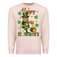 Pale Pink Happy st. patricks day Premium Sweatshirt - Neo Western