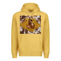 Antique Gold horse Premium Hoodie - BarkalooDesign