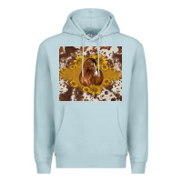 Blue Mist horse Premium Hoodie - BarkalooDesign