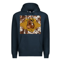 Navy horse Premium Hoodie - BarkalooDesign