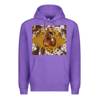 Purple horse Premium Hoodie - BarkalooDesign