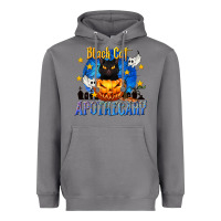 Storm Black Cat Apothecary Heavyweight Hoodie - texasbilliewilder