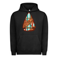 Pigment Black turquoise serape tooled leather arrowhead Urban Hoodie - Jasminsmagicworld